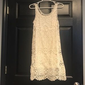Lauren Conrad off white Lace Dress , Size Small